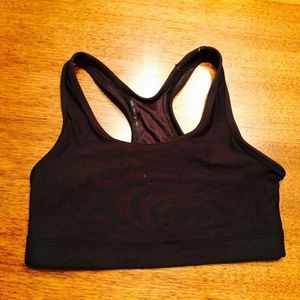 Black Sports Bra - M